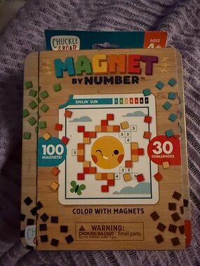 Magnet By Number Kids Toy